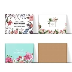 صفائح لامعة / متطاطية KraftPackagingBox مع لون الطباعة CMYK